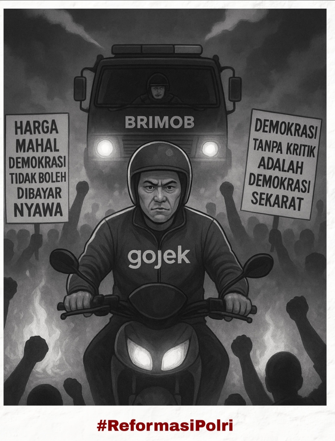 PC IMM Kampar Kecam Tindakan Represif Aparat dalam Aksi Demonstrasi 28 Agustus di DPR RI